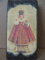 Icoon Kindje Jezus van Praag icoon icoontje 5x9cm Tsjechië, Ophalen of Verzenden, Zo goed als nieuw, Overige typen, Christendom | Katholiek