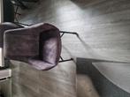 4 eetkamerstoelen met wieltjes, Ophalen, Gebruikt, Vier