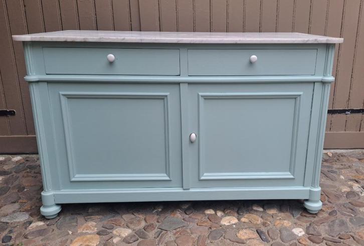 Mooie sfeervolle authentieke commode Marble Celadon 1895, Kinderen en Baby's, Kinderkamer | Commodes en Kasten, Zo goed als nieuw