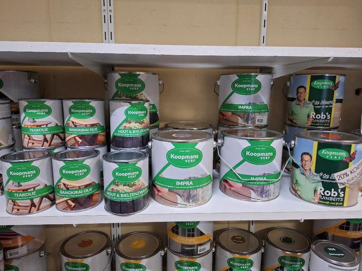 Koopmans diverse producten, Doe-het-zelf en Verbouw, Schildersmaterialen, Nieuw, Overige typen, Ophalen