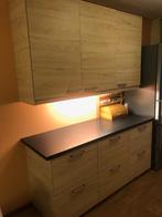 ikea keukenblok met bovenkasten, Huis en Inrichting, Ophalen, Gebruikt, 200 cm of meer, Wit