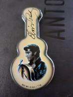 Blikje gitaar afbeeling elvis, Ophalen of Verzenden, Zo goed als nieuw, Pop, Beeldje of Miniatuur