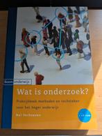Nel Verhoeven - Wat is onderzoek?, Ophalen of Verzenden, Zo goed als nieuw, Nel Verhoeven