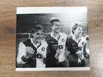 Persfoto Feyenoord Ruud Heus, Keje Molenaar en Mario Been, Ophalen of Verzenden, Zo goed als nieuw