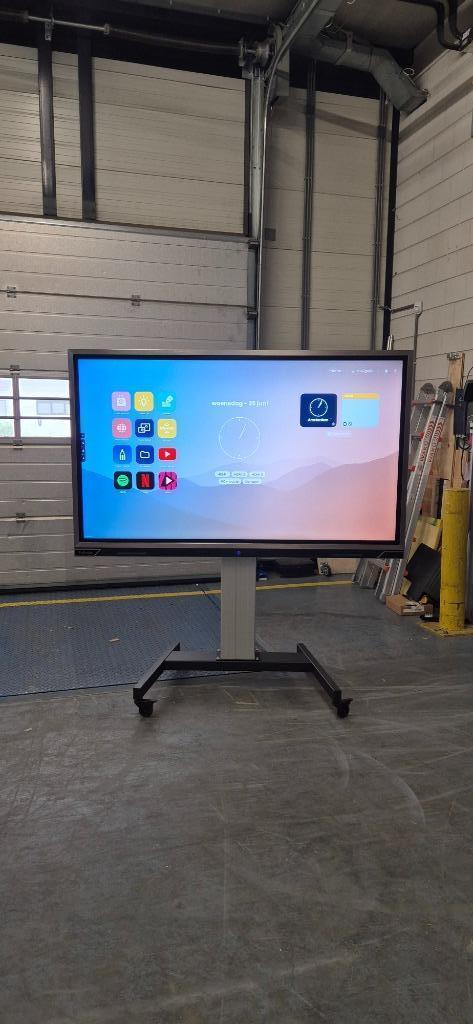 Verrijdbare 75" Prowise PWT monitor 4K (hoogteverstelbaar), Computers en Software, Monitoren, Refurbished, 60 Hz of minder, HDMI