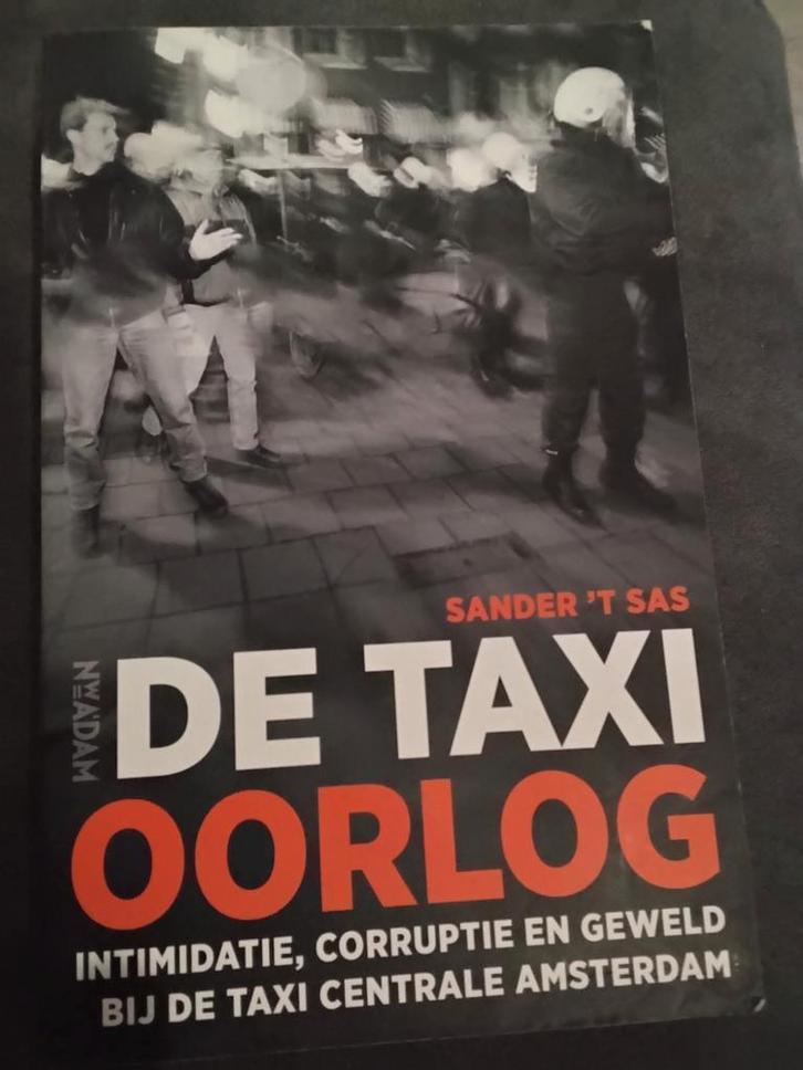 Sander 't Sas - De taxioorlog, Boeken, Detectives, Gelezen, Ophalen of Verzenden