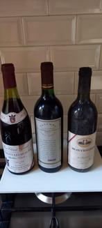 3 flessen rode wijn - Vintage collectie, Ophalen of Verzenden, Frankrijk, Rode wijn