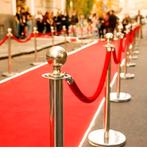 Barriere paaltjes met rode loper, Ophalen of Verzenden, Nieuw, Overige