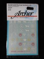 AR35207 - Soviet WWII Unit and Tactical Symbols (mix #2), Overige merken, 1:32 tot 1:50, Overige typen, Nieuw