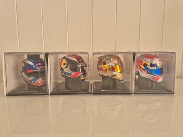 max verstappen 1:4 helmen collectie 5 stuks totaal  beschikbaar voor biedingen