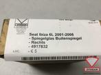 seat ibiza 6l 2002 2008 spiegelglas rechts nieuw! 4917832, Auto-onderdelen, Spiegels, Ophalen of Verzenden, Nieuw, Seat