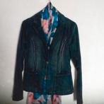 Leuk Gebloemd spijkerjasje mt.L Geisha, Geisha, Blauw, Maat 42/44 (L), Ophalen of Verzenden