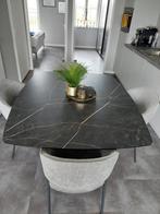 Eettafel, Huis en Inrichting, Ophalen, 100 tot 150 cm, Rond, Zo goed als nieuw