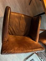 Eetkamerstoelen Gerard van den Berg, Huis en Inrichting, Stoelen, Ophalen, Gebruikt, Twee, Bruin