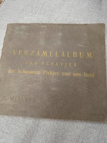Oud verzamelalbum 'Schoonste plekjes van ons land' beschikbaar voor biedingen