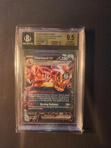 Charizard BGS 9,5 (gem MINT) beschikbaar voor biedingen