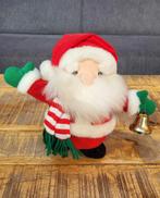 Kerstman Knuffel met Bel en muziek, Ophalen of Verzenden, Zo goed als nieuw