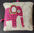 Leuk sierkussen met olifant voor de kinderkamer, Huis en Inrichting, Woonaccessoires | Kussens, Ophalen of Verzenden, Zo goed als nieuw