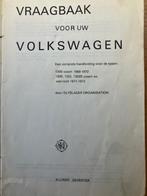 Vraagbaak   Volkswagen   Kever 1200 -1300    1969 - 1972  NL, Auto diversen, Handleidingen en Instructieboekjes, Ophalen of Verzenden