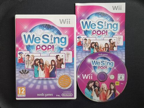 OPRUİMEN | Wii | We Sing Pop!, Spelcomputers en Games, Games | Nintendo Wii, Gebruikt, Muziek, 3 spelers of meer, Vanaf 3 jaar