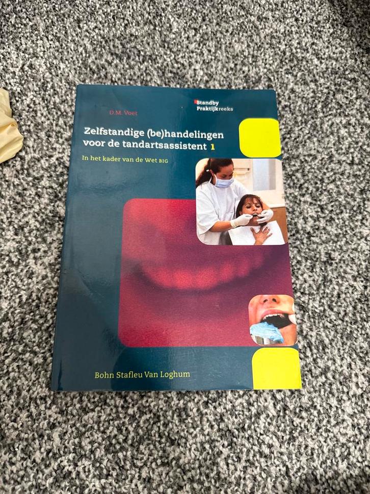 Zelfstandige (be)handelingen tandartsassistent 1, Boeken, Studieboeken en Cursussen, Nieuw, MBO, Ophalen of Verzenden
