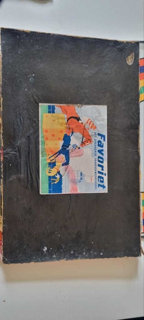 Oud paardenspel Favoriet - incompleet, Ophalen, Gebruikt, Onbekend