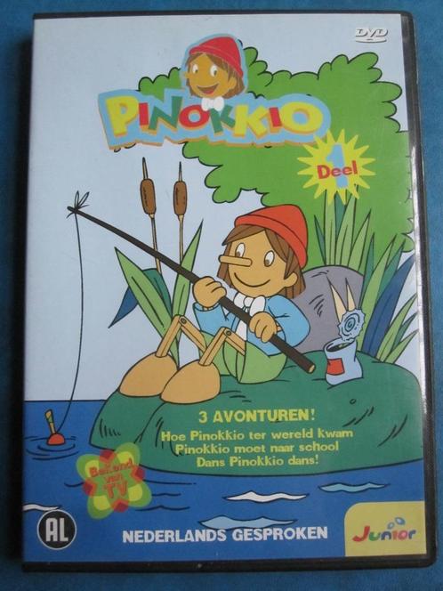 Pinokkio, Cd's en Dvd's, Dvd's | Tekenfilms en Animatie, Zo goed als nieuw, Amerikaans, Tekenfilm, Alle leeftijden, Ophalen of Verzenden