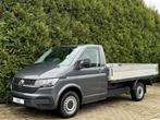 Volkswagen Transporter 2.0 TDI Open Laadbak Automaat Pick up, Auto's, Stof, Gebruikt, Zwart, 4 cilinders