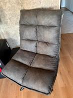 Grijze Fauteuil, Huis en Inrichting, Fauteuils, Ophalen, Zo goed als nieuw, 75 tot 100 cm, 50 tot 75 cm
