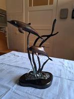 Beeld 2 dolfijnen, Ophalen of Verzenden, Zo goed als nieuw, Dier