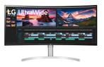 High-end 38” LG UltraWide QLED monitor, Computers en Software, IPS, Thunderbolt, Zo goed als nieuw, 1 tot 2 ms