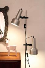 Jaren 60 vintage vloerlamp met twee spots mid century design, Ophalen, Gebruikt, -, -