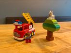 Duplo 10901 brandweer ladderwagen en boom, Ophalen of Verzenden, Zo goed als nieuw, Complete set, Duplo