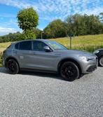 Alfa Romeo Stelvio 2.0 280pk Veloce Grijs, Auto's, Automaat, 1995 cc, Zwart, 4 cilinders