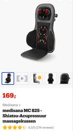 medisana MC 825 -
Shiatsu-Acupressuur
massagekussen als nieu, Ophalen, Zo goed als nieuw, Massagestoel of Kussen