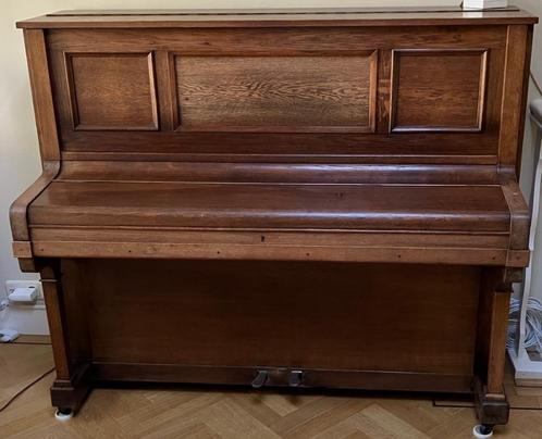 Antieke Ibach piano - 1928 - GRATIS ophalen, Muziek en Instrumenten, Piano's, Gebruikt, Piano, Bruin, Ophalen
