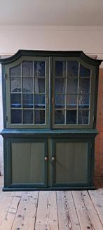 Hollandse vitrine-kast 18e-eeuws TOP, Antiek en Kunst, Ophalen