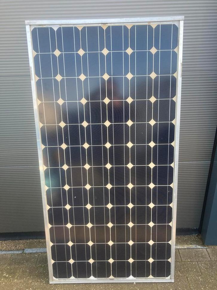 Zonnepaneel Set - Tweedehands, Doe-het-zelf en Verbouw, Zonnepanelen en Toebehoren, Gebruikt, Paneel, 100 tot 200 wattpiek, Ophalen of Verzenden