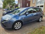 Opel Zafira 1.4 103KW Turbo 2013 Blauw 7-pers 6-versnel., Euro 5, Stof, Zwart, 4 cilinders