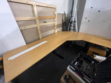 Hoektafel bureau (gratis ophalen)