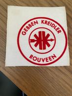 Gebben Kreidler Rouveen patch origineel afm 10 x 10 cm, Ophalen of Verzenden, Nieuw, A1 t/m A3, Rechthoekig Staand