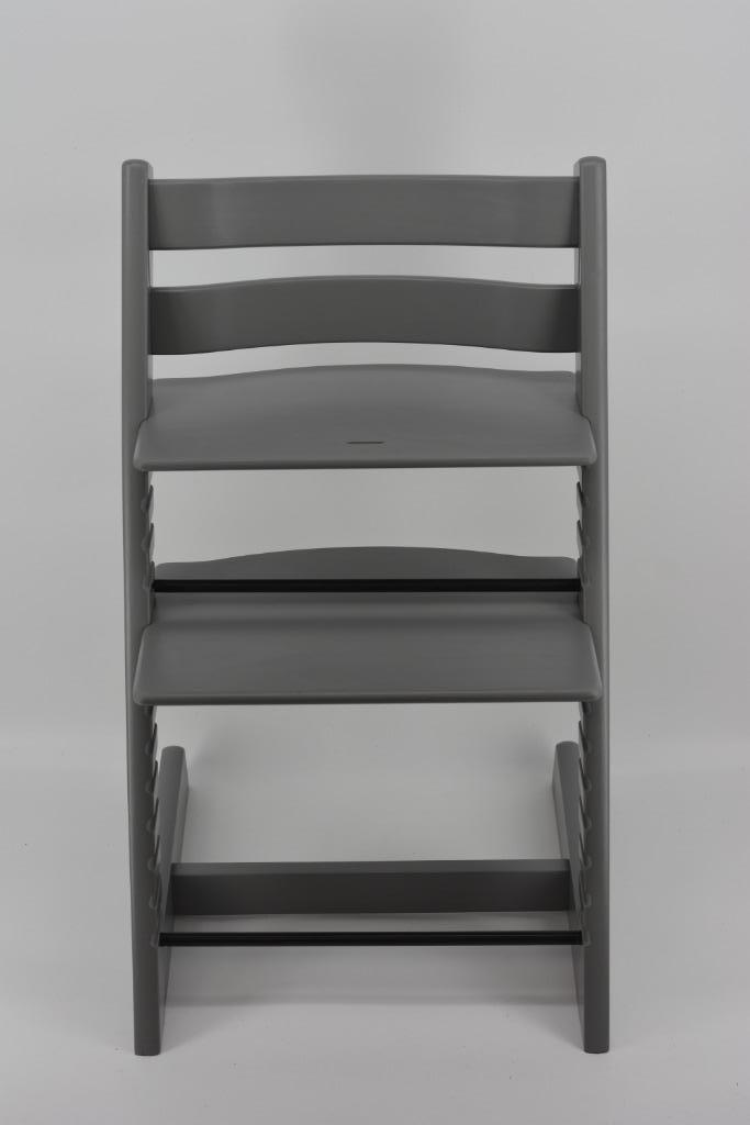 Stokke Tripp Trapp Storm Grey – Refurbished nieuw model, Kinderen en Baby's, Kinderstoelen, Zo goed als nieuw, Meegroeistoel, Aanschuifbaar