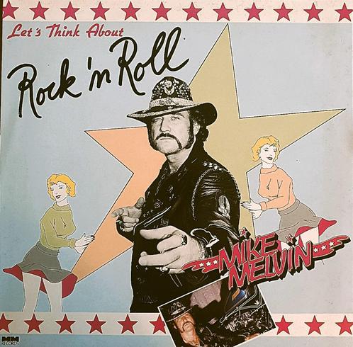 LP - Mike Melvin ‎– Let's Think About Rock'n Roll, Cd's en Dvd's, Vinyl | Rock, Gebruikt, Poprock, 12 inch, Ophalen of Verzenden