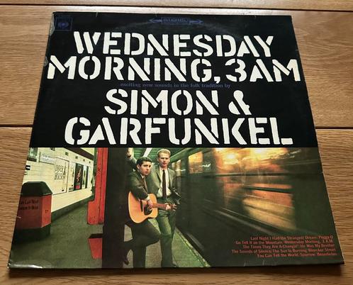 LP Simon & Garfunkel - Wednesday Morning,  3AM, Cd's en Dvd's, Vinyl | Jazz en Blues, Zo goed als nieuw, Jazz, 1960 tot 1980, Overige formaten
