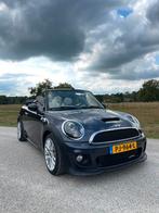 Mini 1.6 John Cooper Works Cabrio 2012 Grijs, Auto's, Voorwielaandrijving, 15 km/l, 4 cilinders, Cabriolet