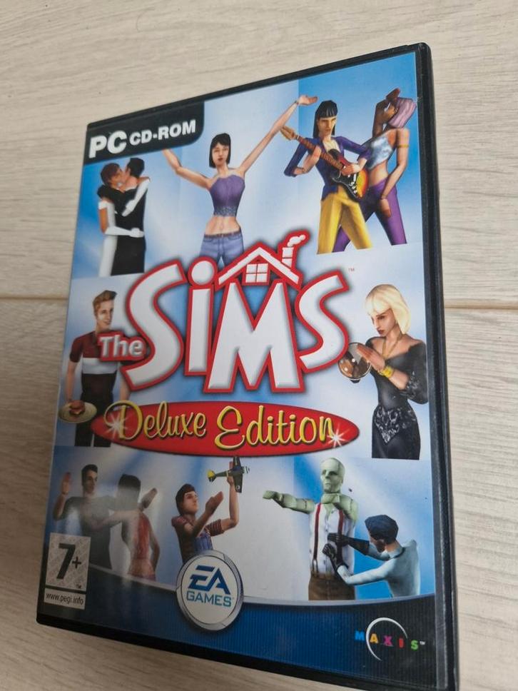 the sims deluxe edition pc cd rom ea games maxis, Spelcomputers en Games, Games | Pc, Zo goed als nieuw, 1 speler, Vanaf 3 jaar