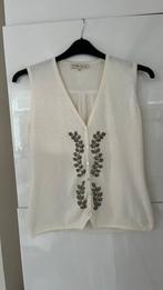 Top gilet vest trui Stroke wit, Verzenden, Wit, Maat 46/48 (XL) of groter, Zo goed als nieuw