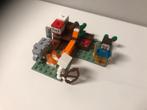 Lego minecraft 21162  the taiga adventure - compleet, Ophalen of Verzenden, Zo goed als nieuw, Complete set, Lego