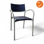 Italiaanse design 6 stoelen, Huis en Inrichting, Ophalen, Kunststof, Zwart, Design