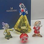 Swarovski Sneeuwwitje, Dopey   Grumpy en gifappel nieuw, Ophalen of Verzenden, Nieuw